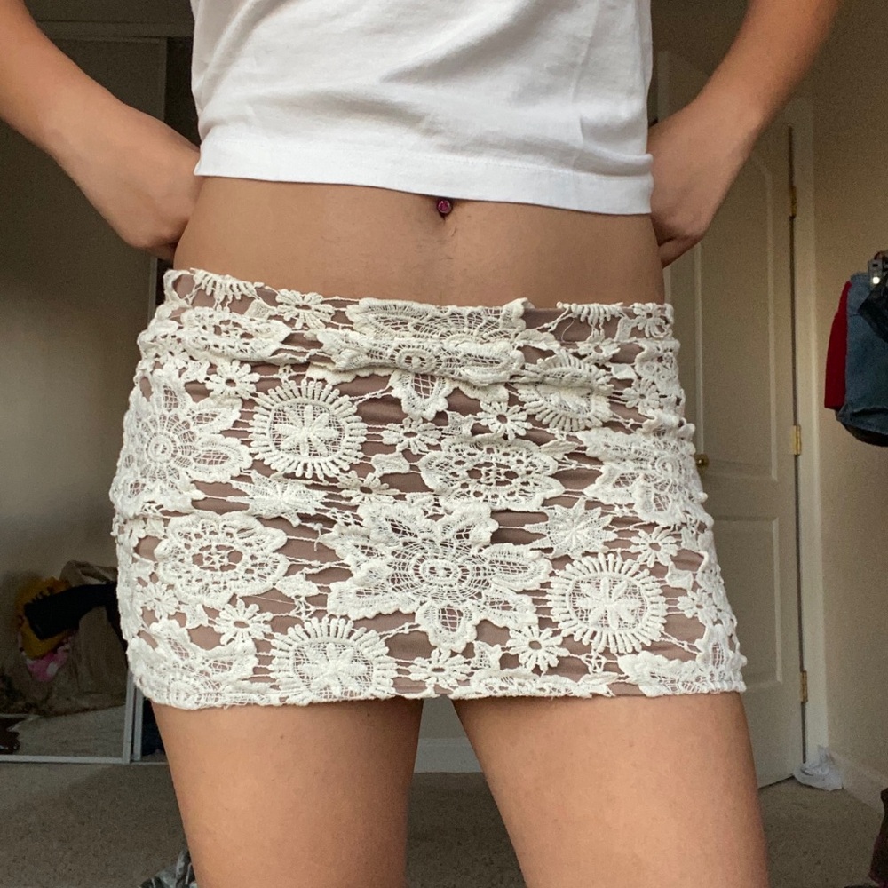 Crochet skirt